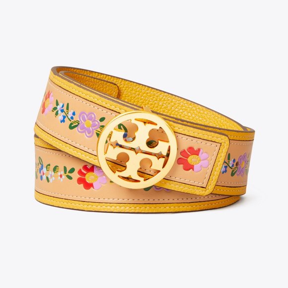 Tory Burch FLORAL PRINTED BELT * VERY RARE! - Picture 6 of 7